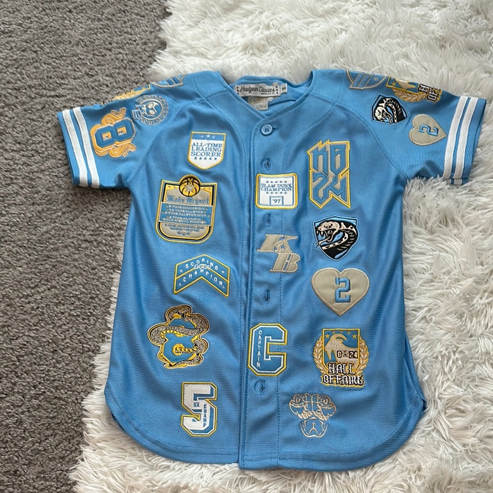 Kids Blue Graphic Patch Shirt